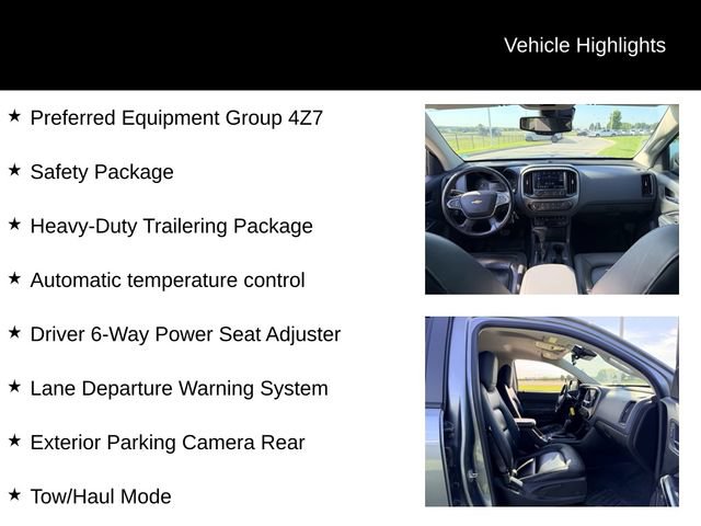 Certified 2021 Chevrolet Colorado Z71 w/ Safety Package AWD/4WD image 12