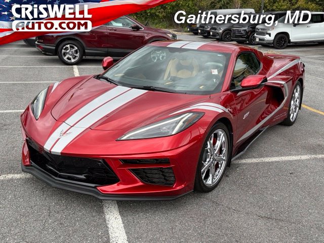 Used 2023 Chevrolet Corvette Stingray Preferred Conv w/ Chrome Exterior Badge Package RWD image 1