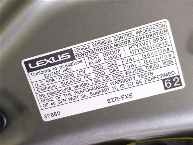 Used 2017 Lexus CT 200h FWD image 26