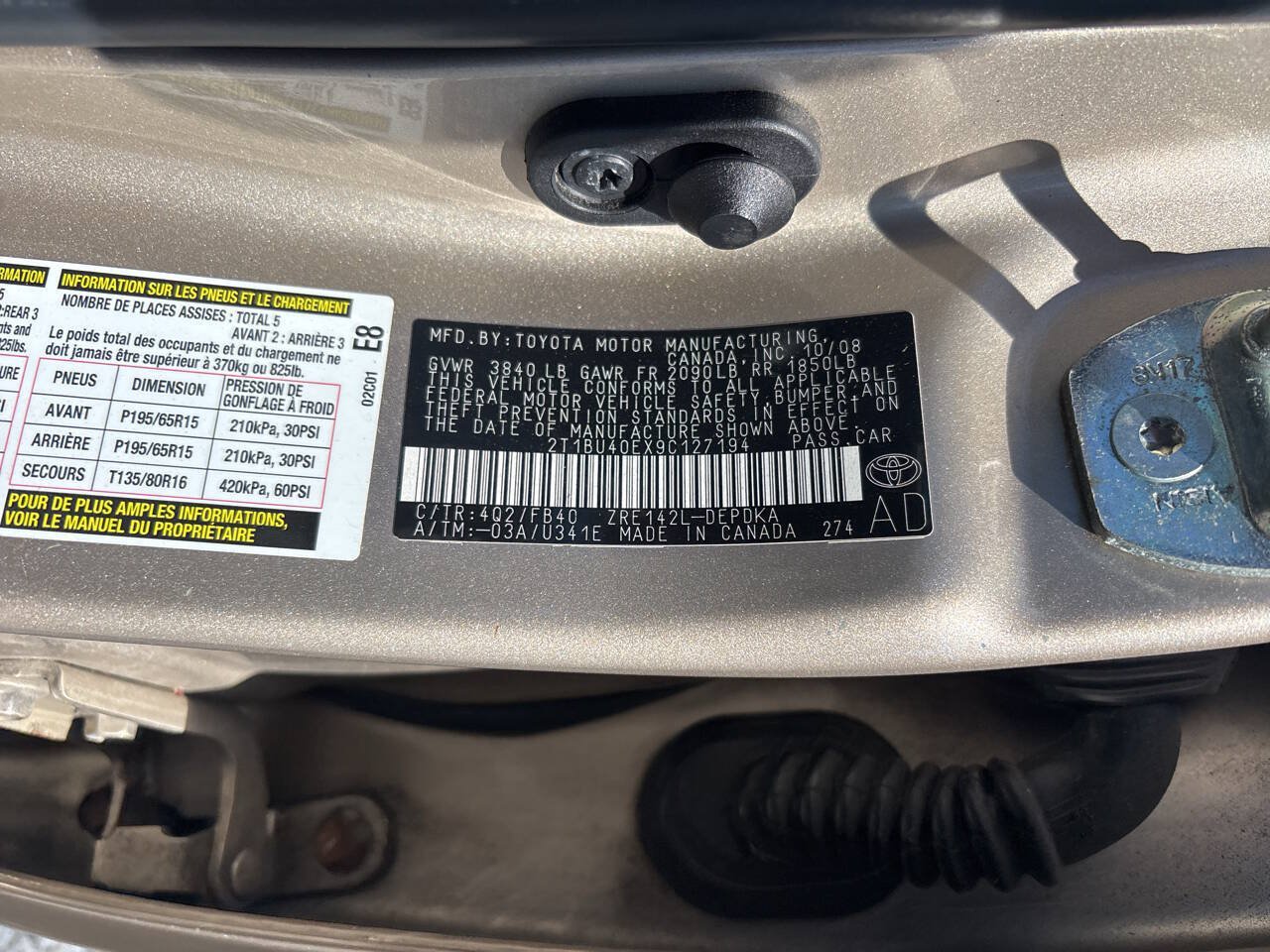 Used 2009 Toyota Corolla LE FWD image 11