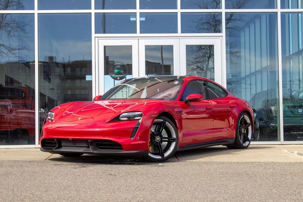 Used 2021 Porsche Taycan Turbo S AWD/4WD image 1