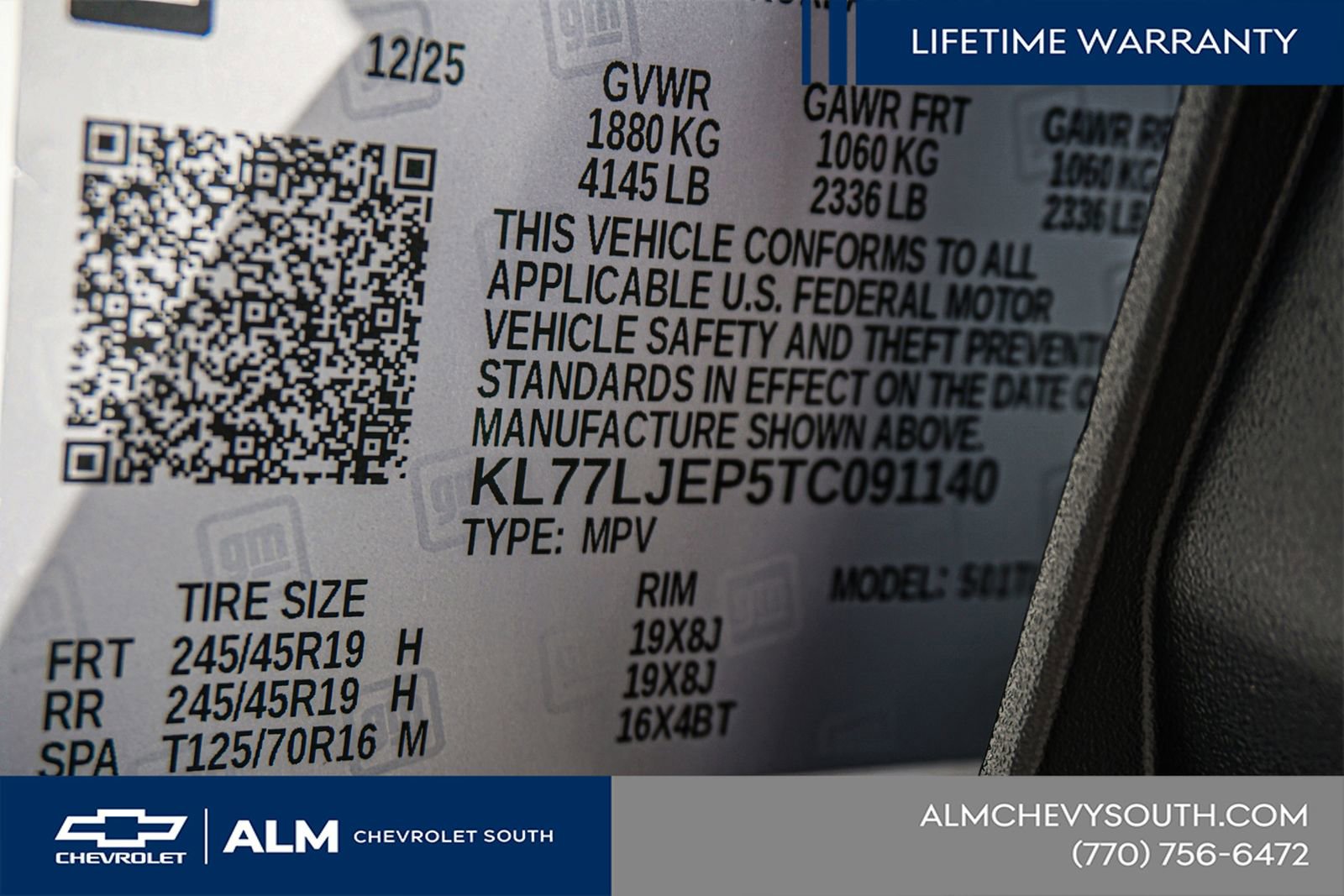 New 2026 Chevrolet Trax RS w/ Sunroof Package image 62