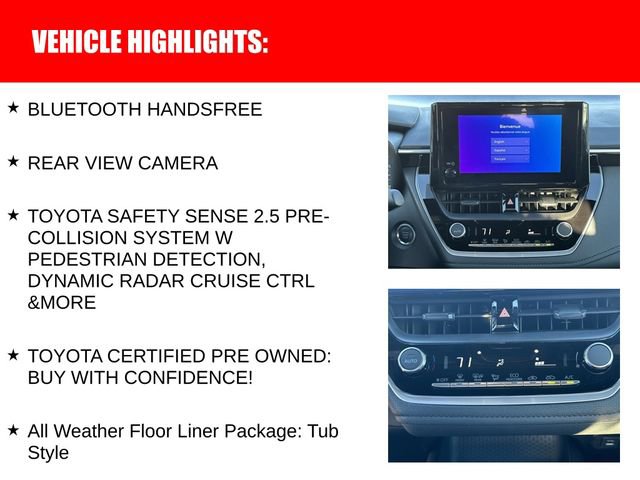 Certified 2025 Toyota Corolla SE image 9