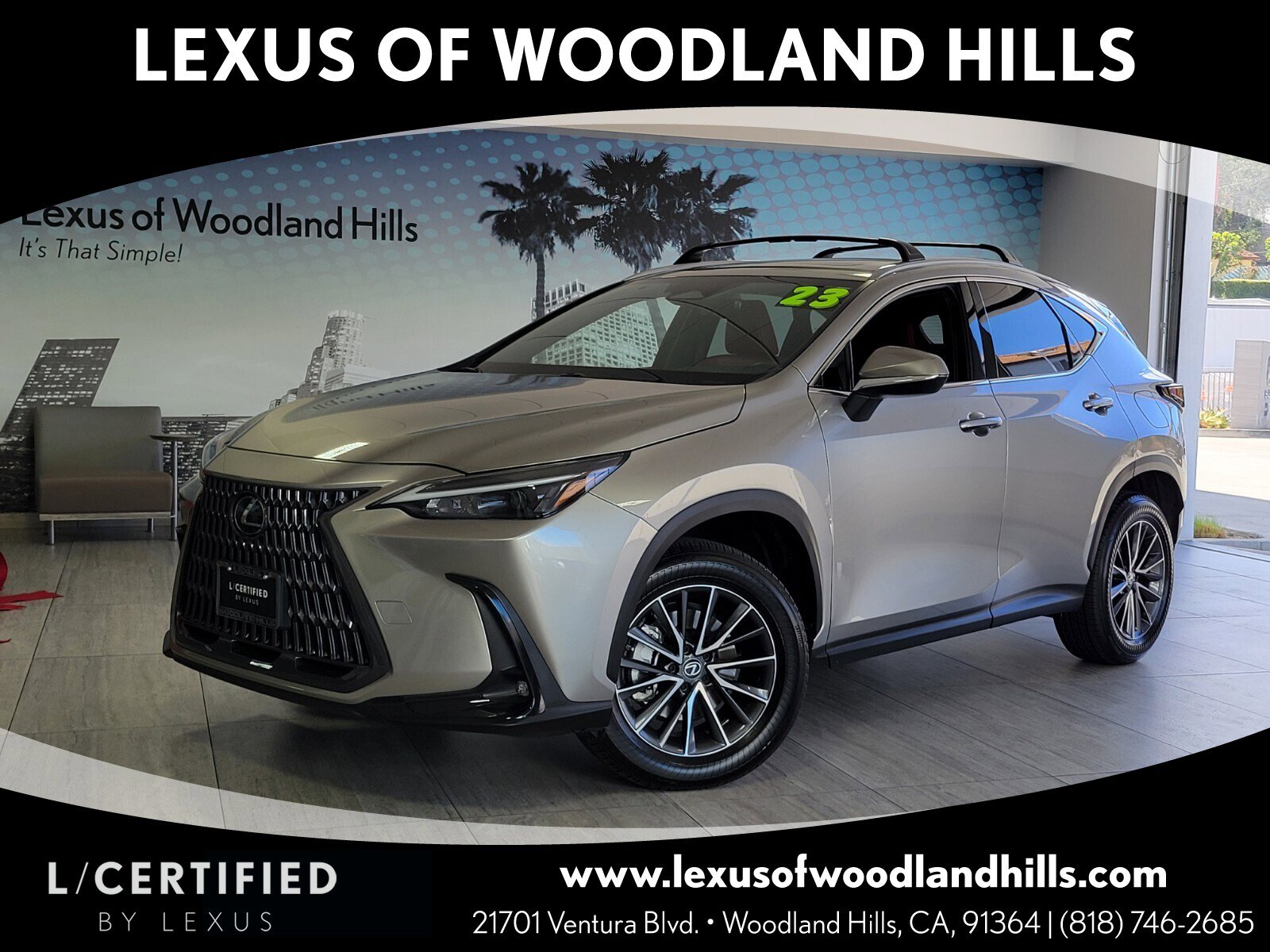 Certified 2022 Lexus NX 350 AWD w/ Package Accessory (P3) image 1