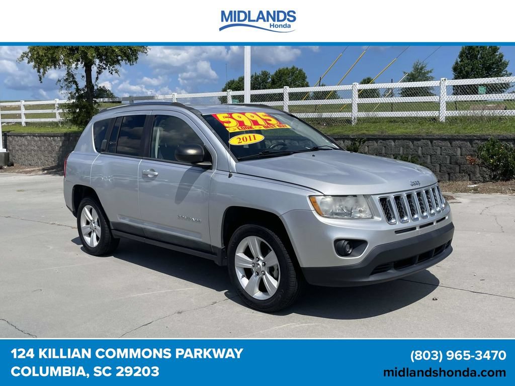 Used 2011 Jeep Compass Latitude w/ Sun/Sound Group AWD/4WD image 1