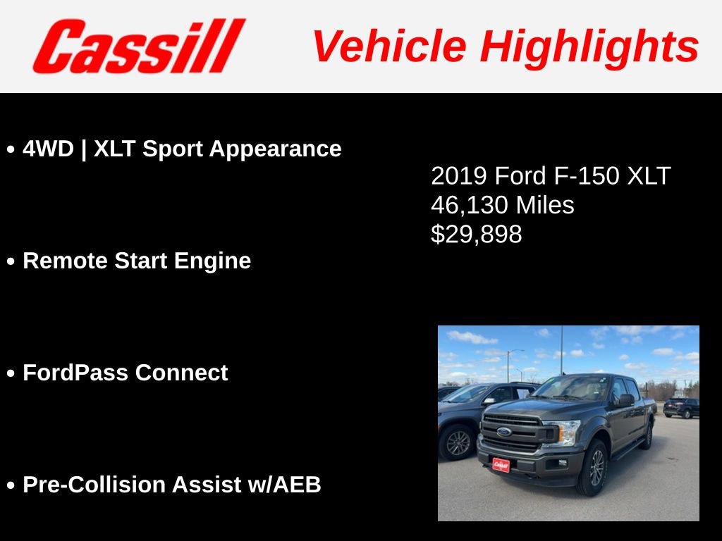 Used 2019 Ford F150 XLT w/ Equipment Group 301A Mid image 7