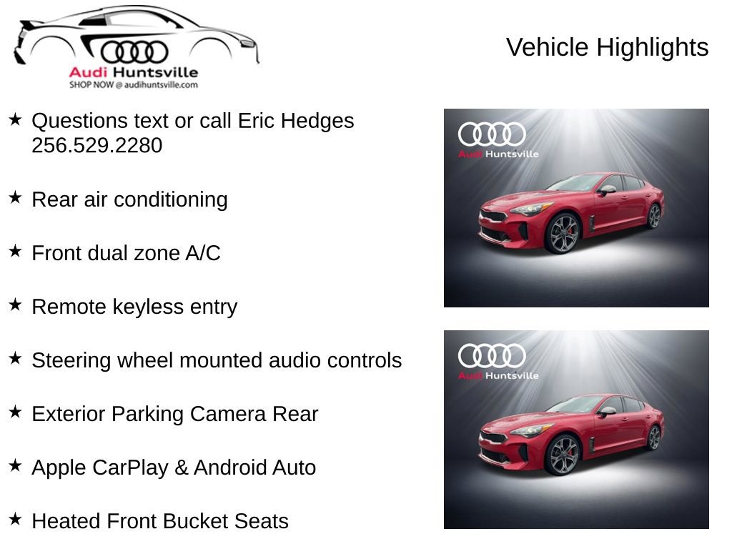 Used 2019 Kia Stinger GT RWD image 6