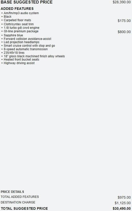 Used 2023 Kia K5 GT-Line w/ GT-Line Premium Package image 2