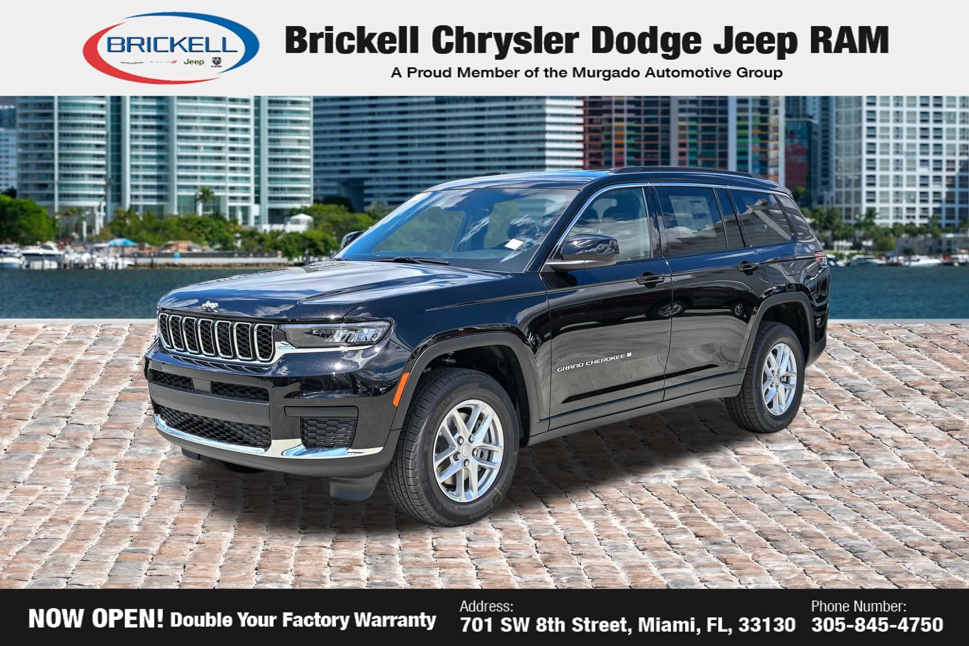 New 2026 Jeep Grand Cherokee L Laredo AWD/4WD image 1