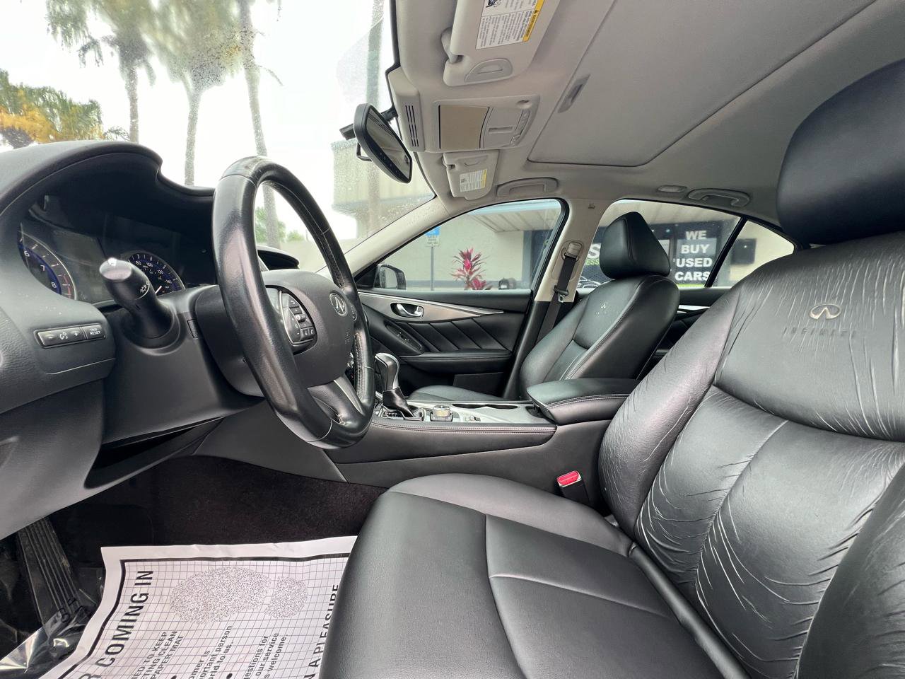 Used 2014 INFINITI Q50 Premium w/ Spare Tire Package RWD image 7