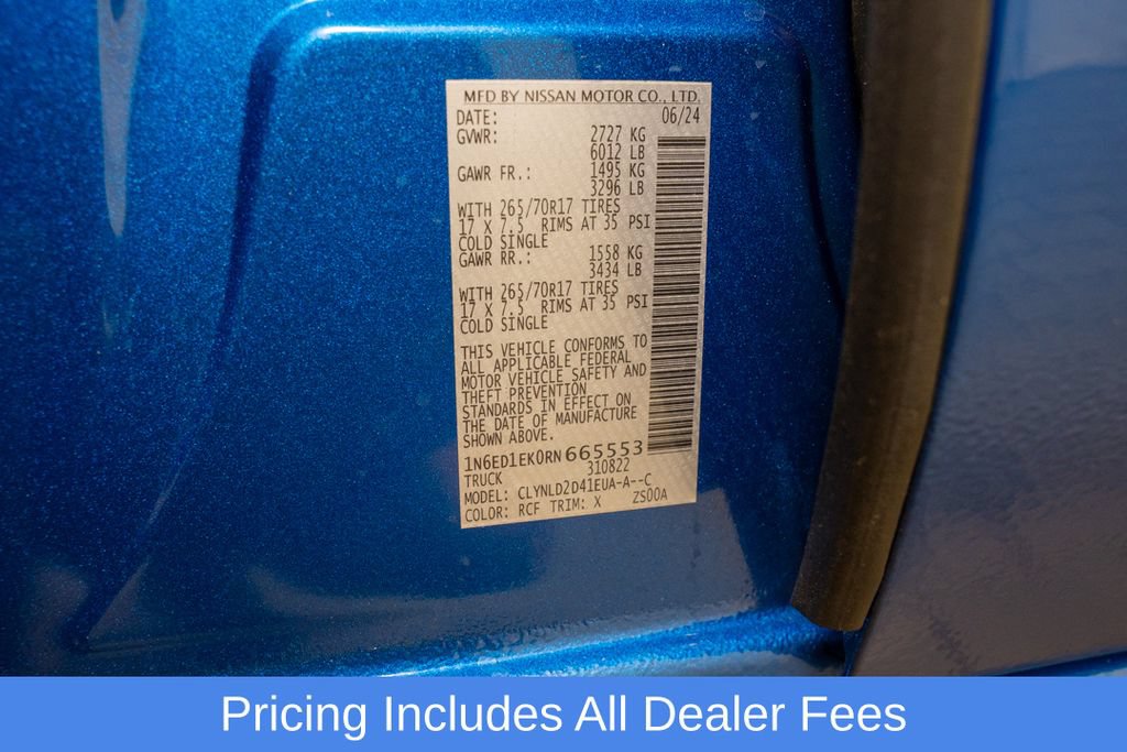 Certified 2024 Nissan Frontier PRO-4X w/ Technology Package AWD/4WD image 22