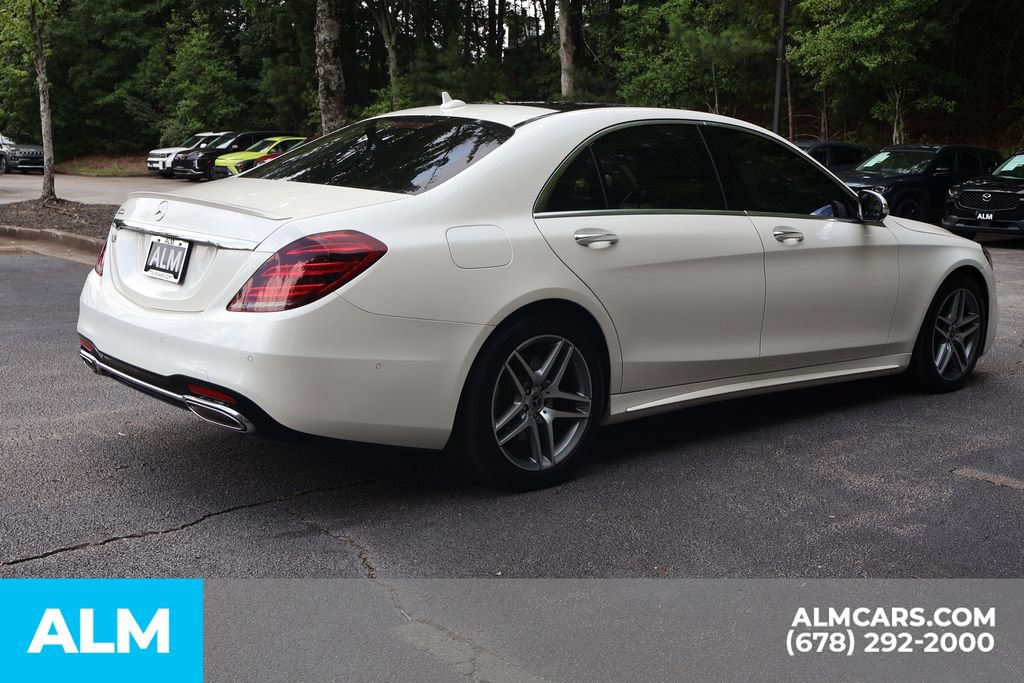 Used 2020 Mercedes-Benz S 560 Sedan w/ AMG Line Exterior image 5