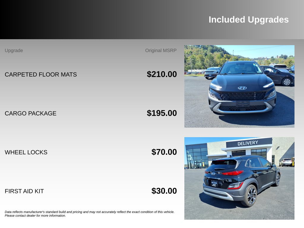 Used 2023 Hyundai Kona Limited w/ Cargo Package AWD/4WD image 5