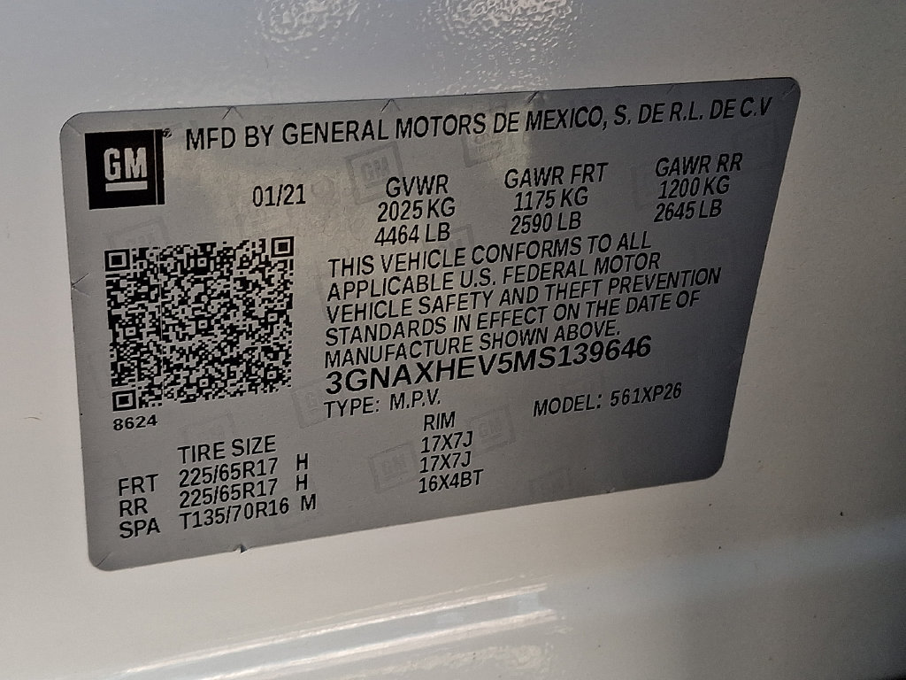 Used 2021 Chevrolet Equinox LS w/ LS Convenience Package FWD image 26