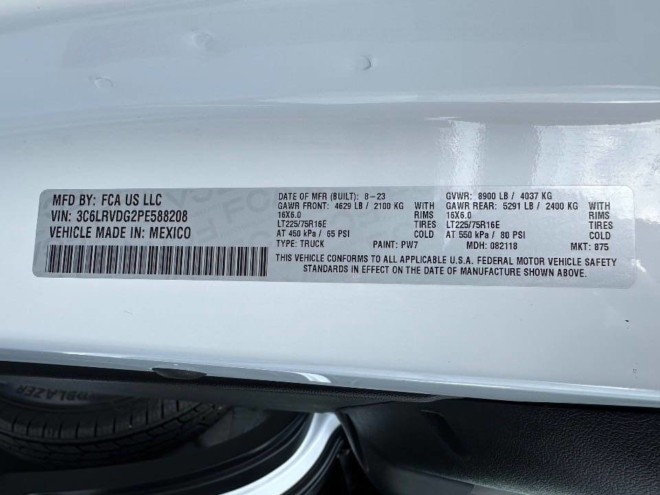 Used 2023 RAM ProMaster 2500 image 19