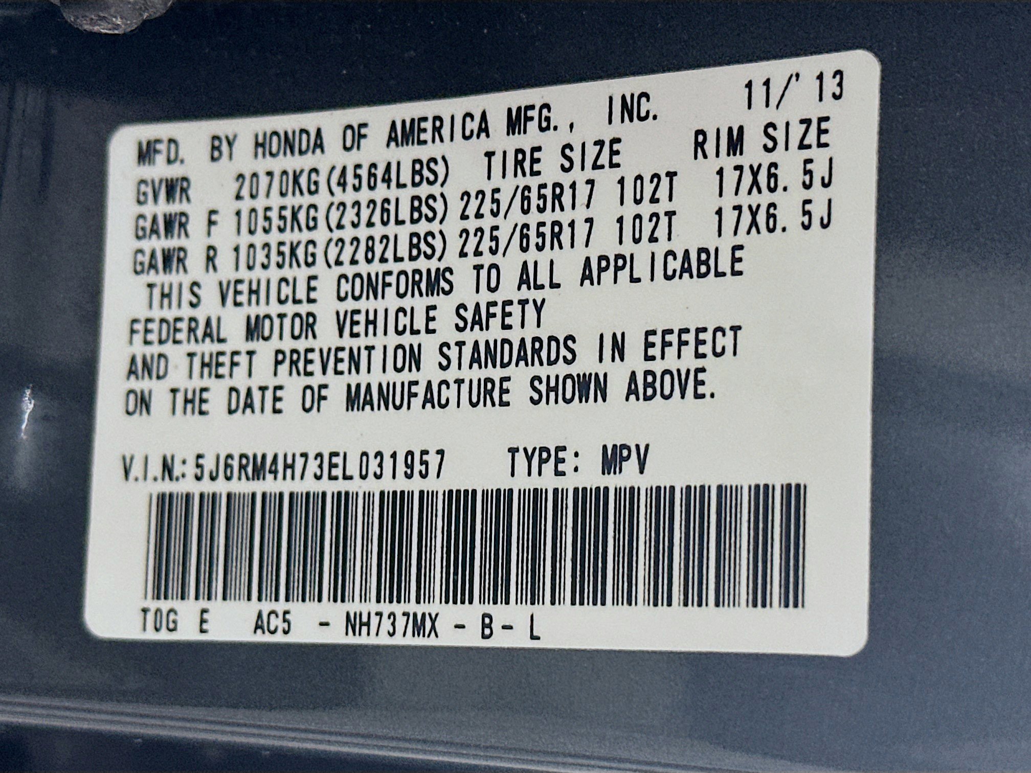 Used 2014 Honda CR-V EX-L image 12