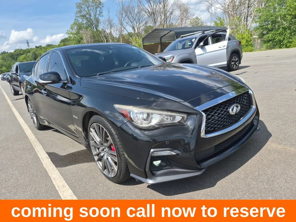 Used 2018 INFINITI Q50 Red Sport 400 w/ Proactive Package AWD/4WD image 1