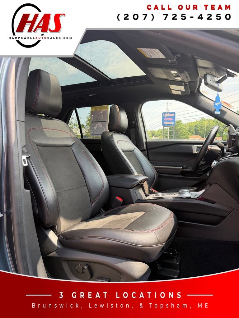 Used 2022 Ford Explorer ST-Line w/ Class IV Trailer Tow Package AWD/4WD image 15