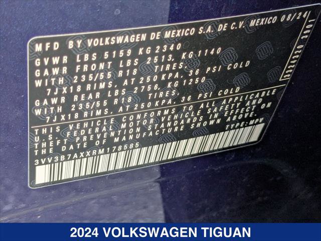 Certified 2024 Volkswagen Tiguan SE image 24
