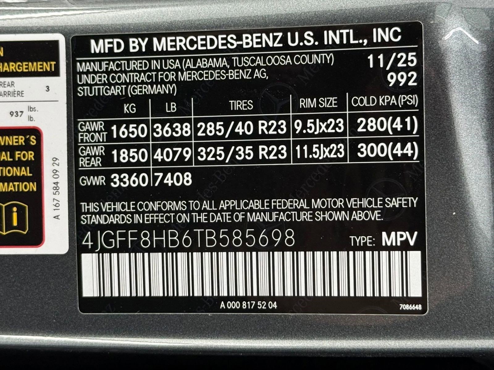 New 2026 Mercedes-Benz Maybach GLS 600 4MATIC image 17