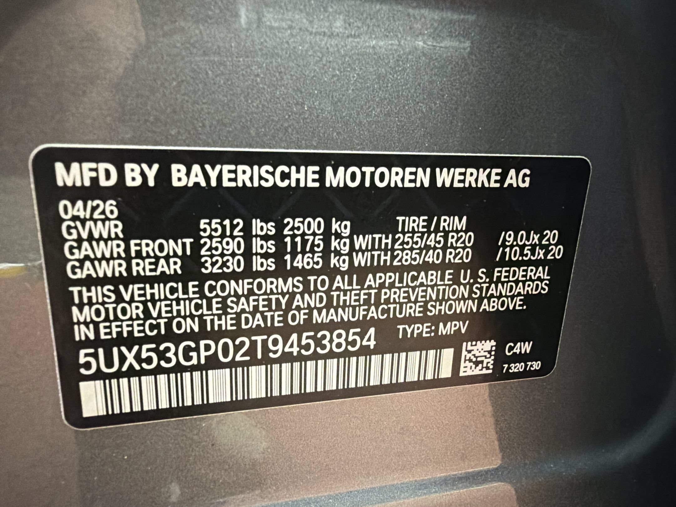 Used 2026 BMW X3 xDrive30i w/ Convenience Package AWD/4WD image 19