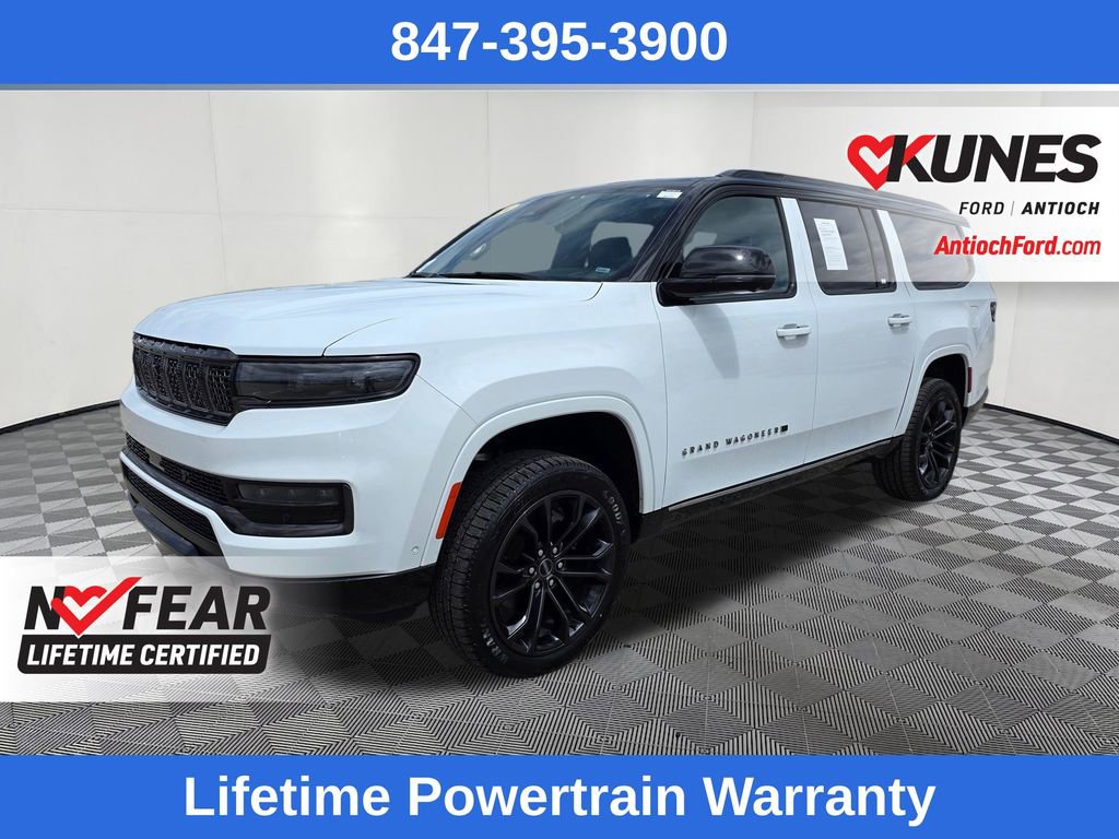 Used 2024 Jeep Grand Wagoneer L Series II w/ Quick Order Packagew 28T AWD/4WD image 3