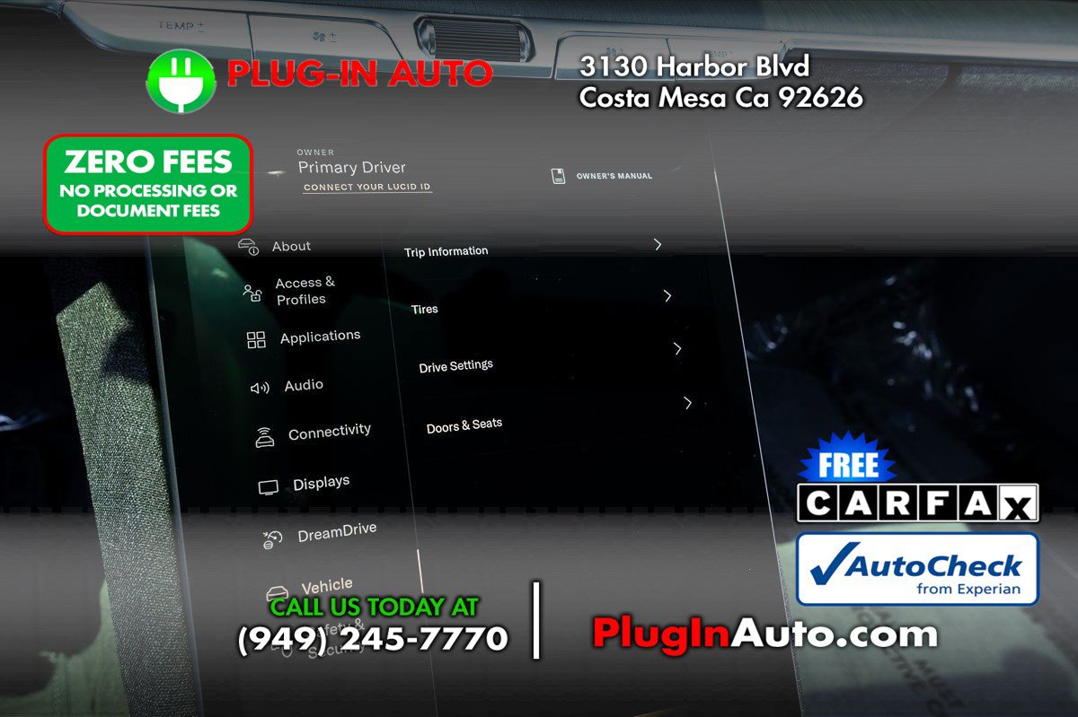 Used 2022 Lucid Air Grand Touring AWD/4WD image 38