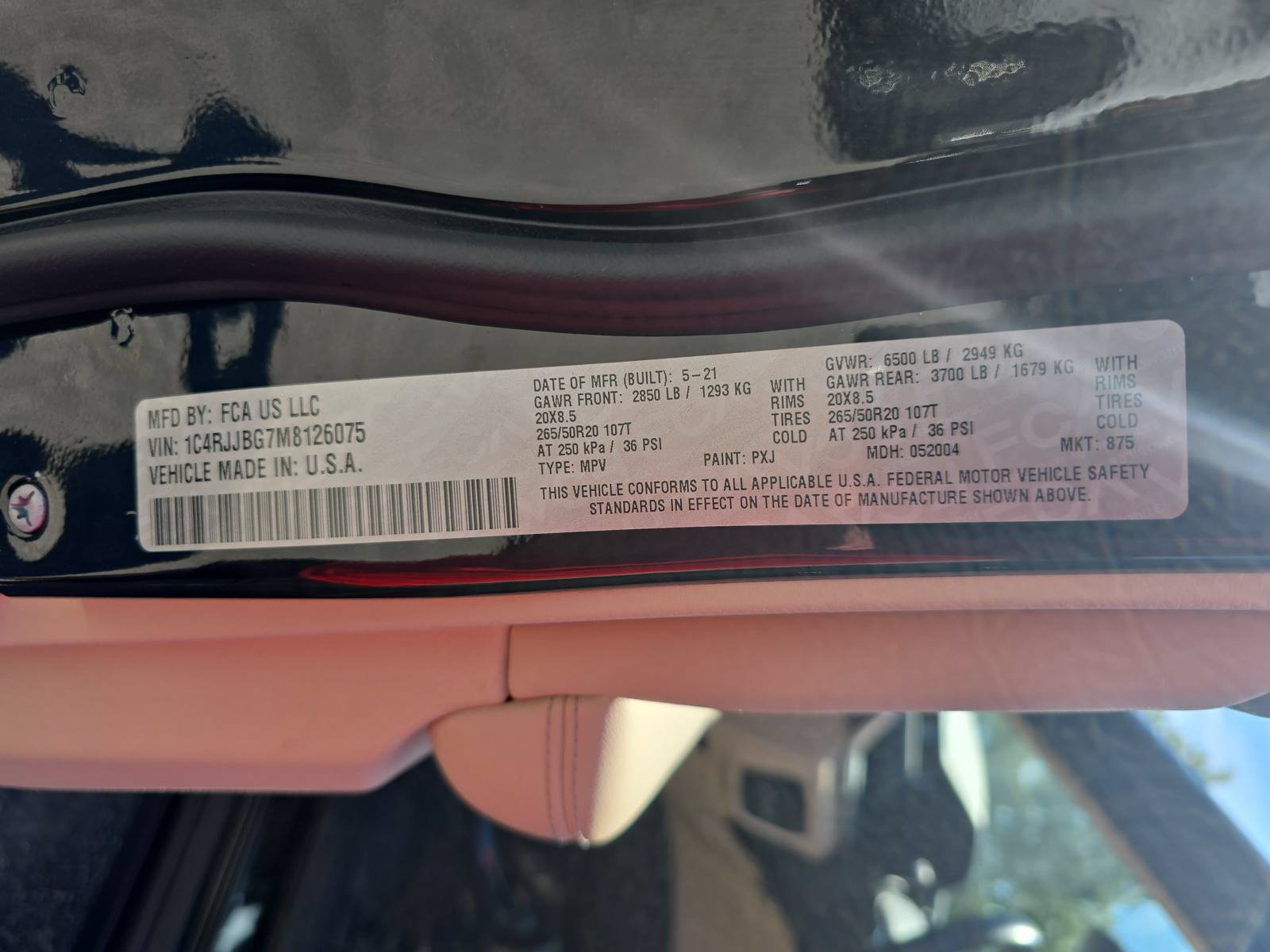 Used 2021 Jeep Grand Cherokee L Limited RWD image 37