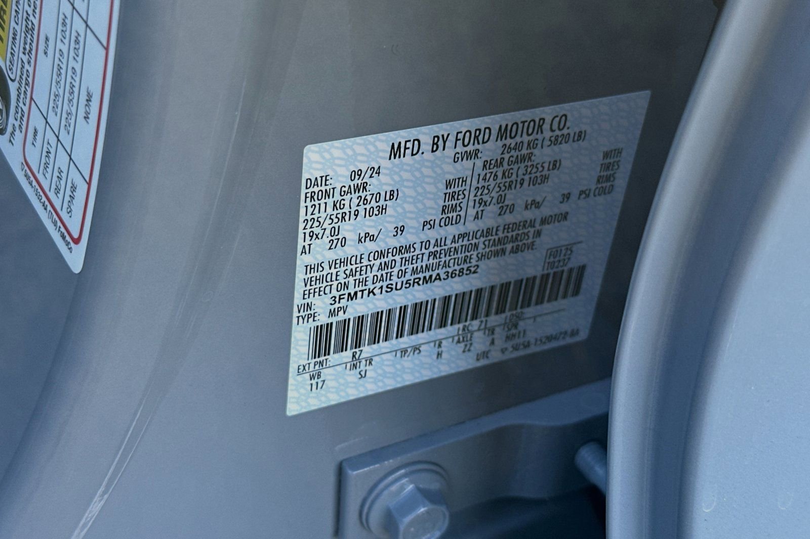 New 2024 Ford Mustang Mach-E Select w/ Comfort Package Lite image 18