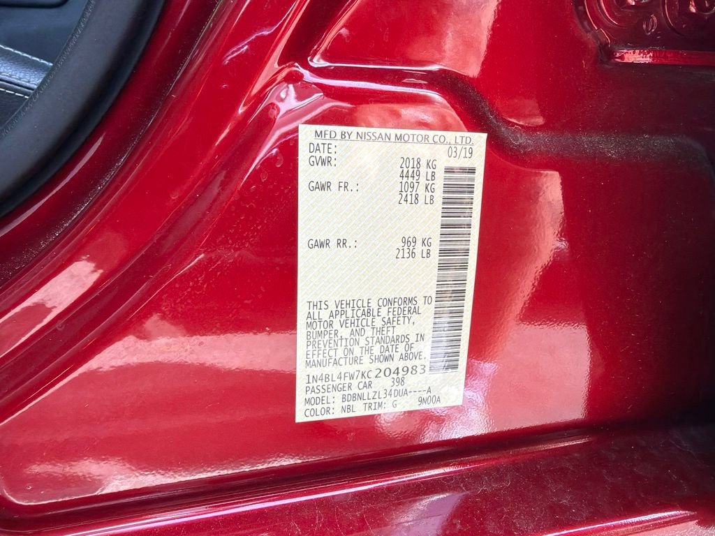 Used 2019 Nissan Altima 2.5 Platinum AWD/4WD image 29