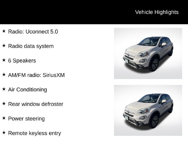 Used 2016 FIAT 500X Trekking AWD/4WD image 7