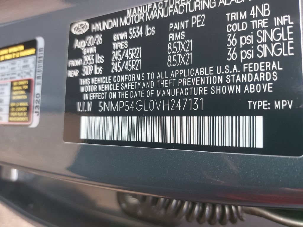 New 2027 Hyundai Santa Fe Calligraphy FWD image 37