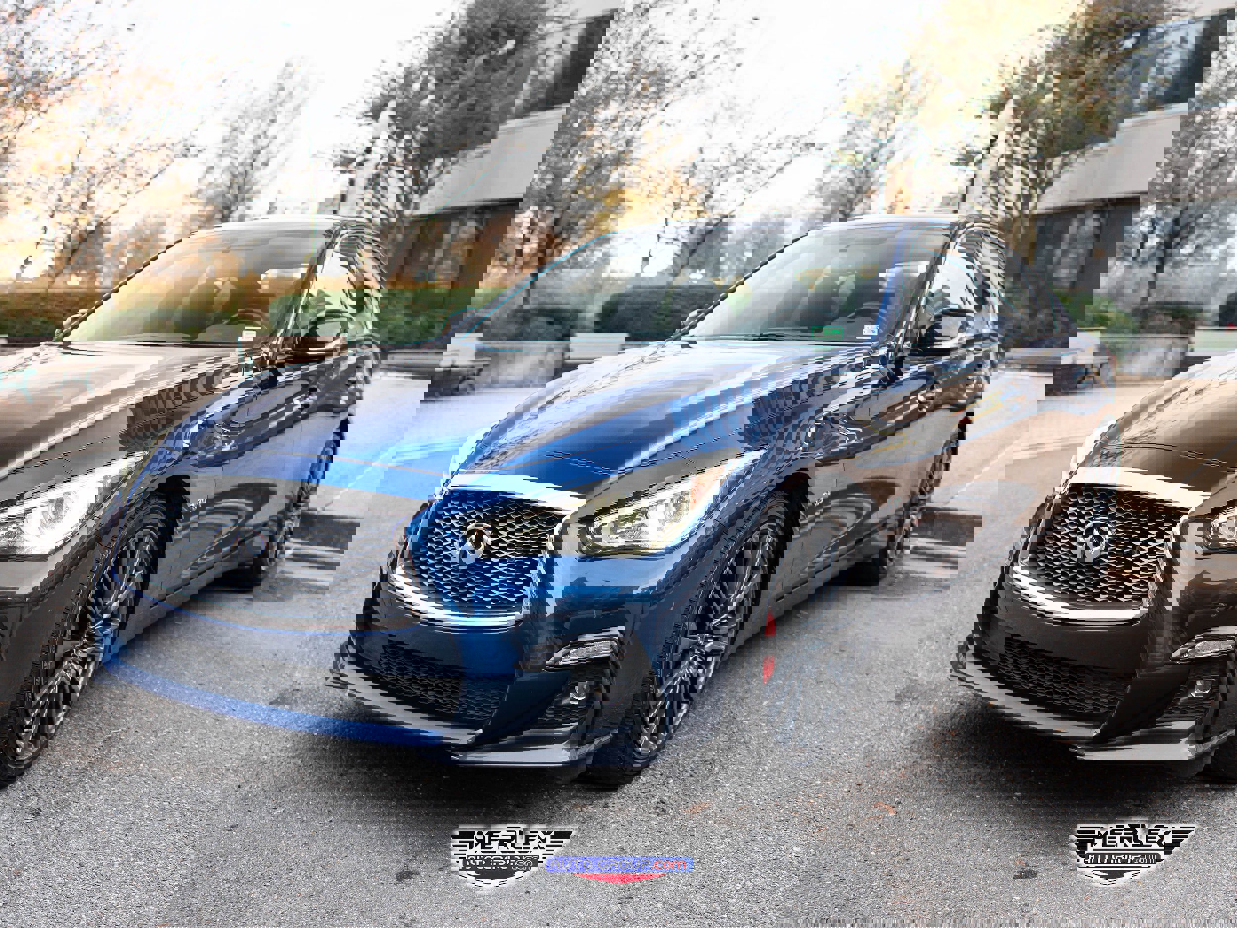 Used 2019 INFINITI Q50 Red Sport 400 w/ Sensory Package image 3