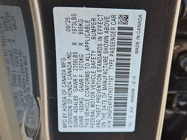 Used 2026 Honda Civic Sport image 34