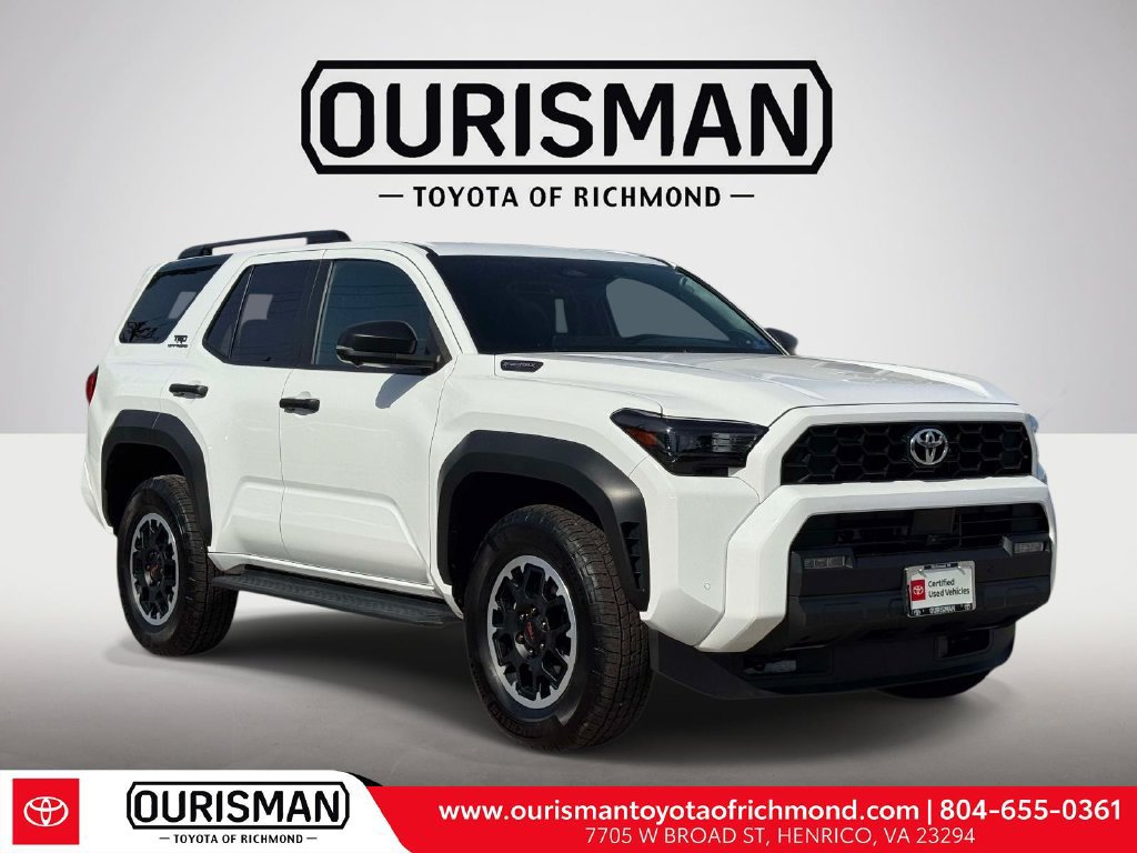Certified 2025 Toyota 4Runner TRD Off-Road Premium w/ Tow Technology Package AWD/4WD image 1