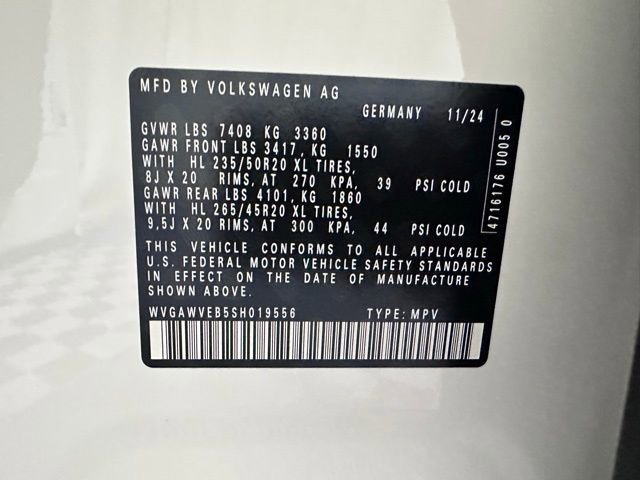 New 2025 Volkswagen ID. Buzz Pro S image 40