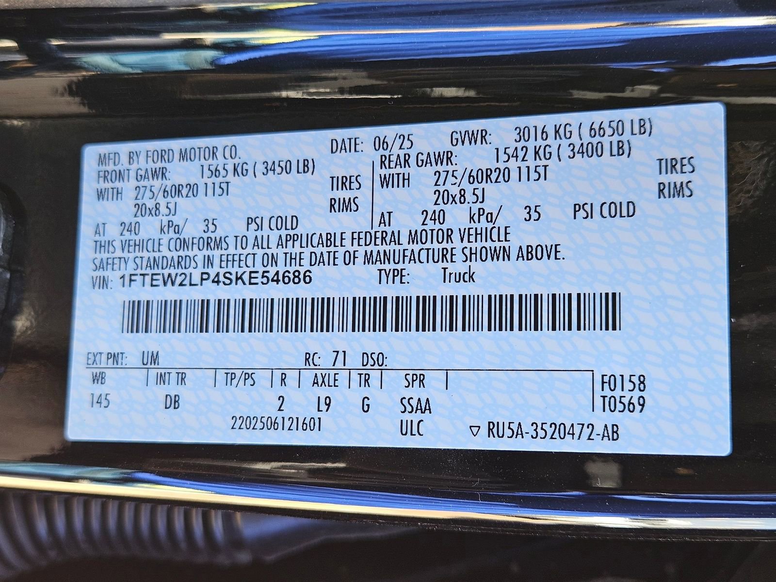 New 2025 Ford F150 STX w/ Equipment Group 200A image 22