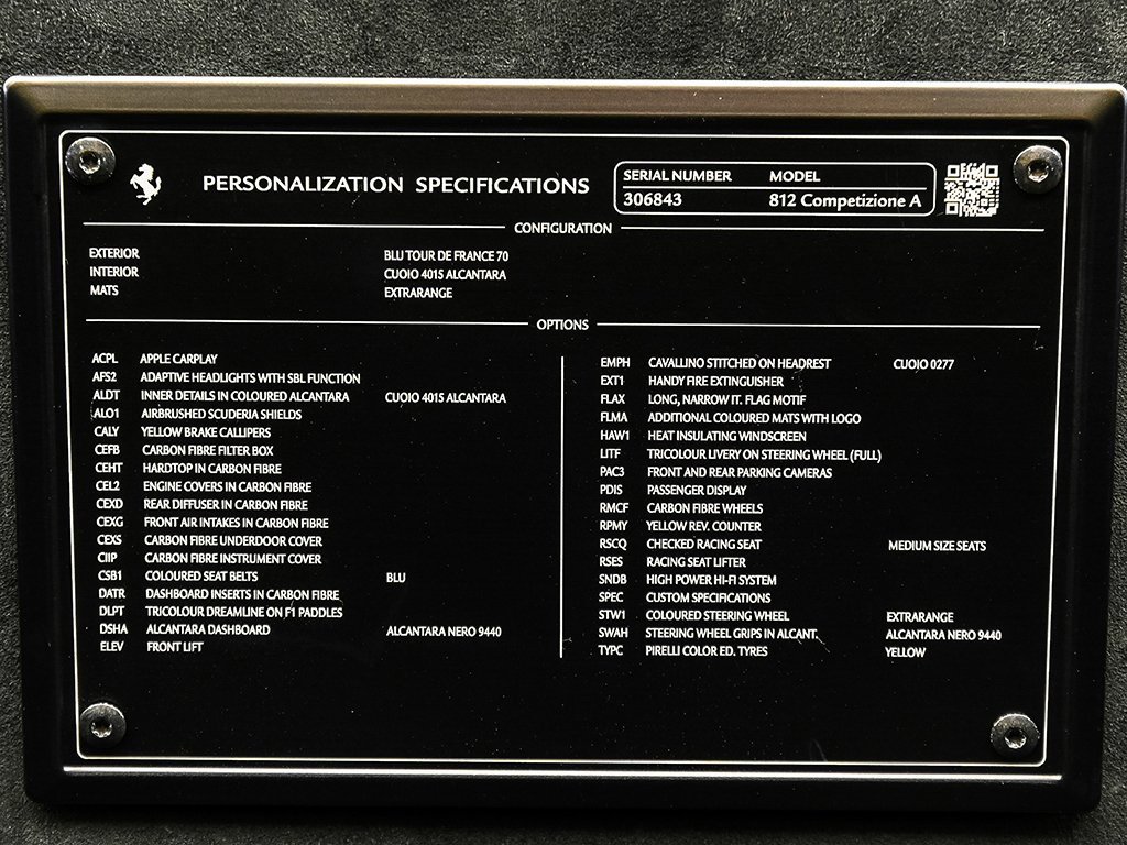 Used 2024 Ferrari 812 Competizione A image 40