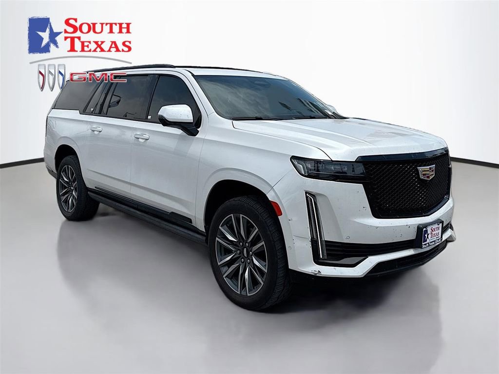 Used 2023 Cadillac Escalade ESV Sport Platinum w/ Heavy-Duty Trailer Package AWD/4WD image 1