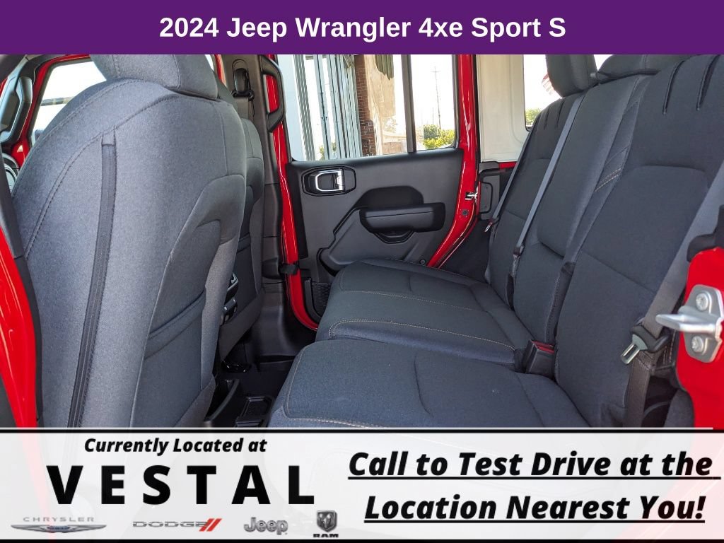 New 2024 Jeep Wrangler Unlimited w/ Convenience Group AWD/4WD image 18