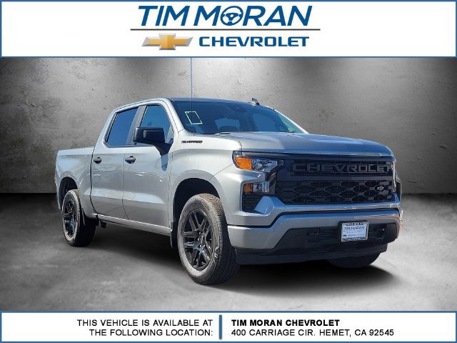 New 2026 Chevrolet Silverado 1500 Custom w/ LPO, Dark Essentials Package RWD image 1