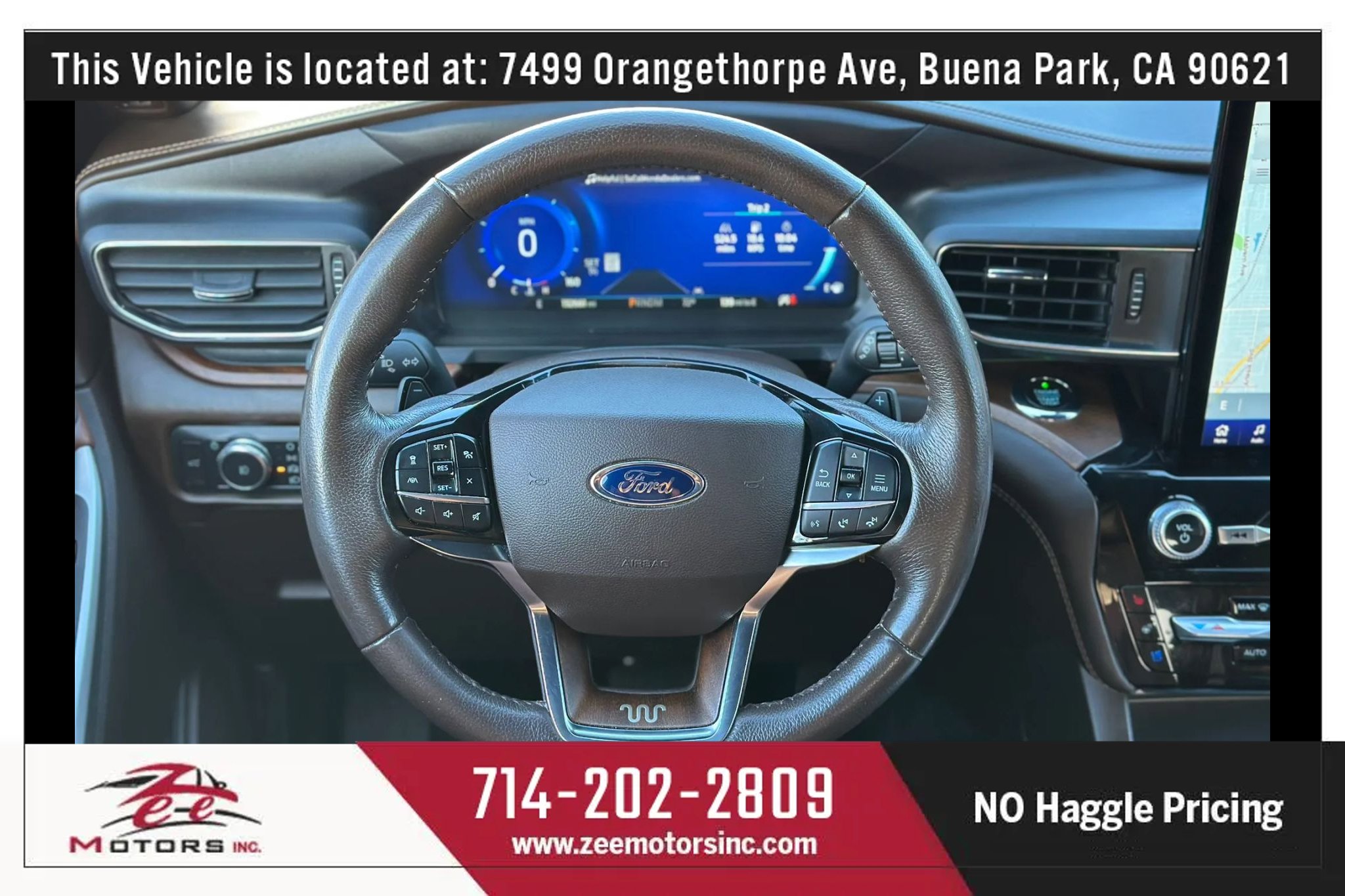 Used 2021 Ford Explorer King Ranch w/ Premium Technology Package image 19