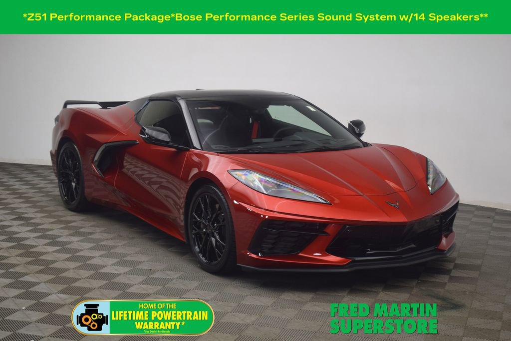 Used 2023 Chevrolet Corvette Stingray Preferred Conv w/ Z51 Performance Package