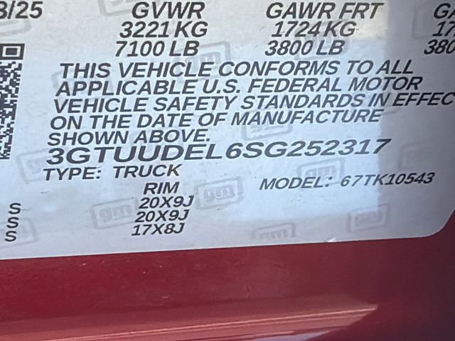 Certified 2025 GMC Sierra 1500 SLT w/ SLT Premium Package image 32