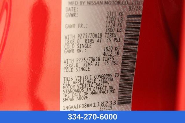 Certified 2024 Nissan Titan PRO-4X w/ Off Road Protection Package image 30