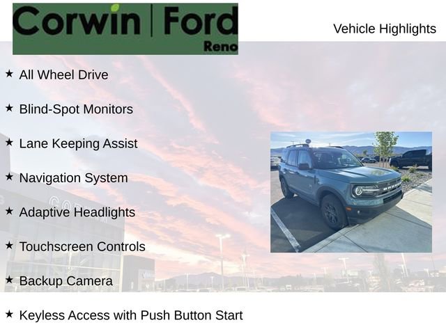 Used 2023 Ford Bronco Sport Big Bend w/ Convenience Package image 6