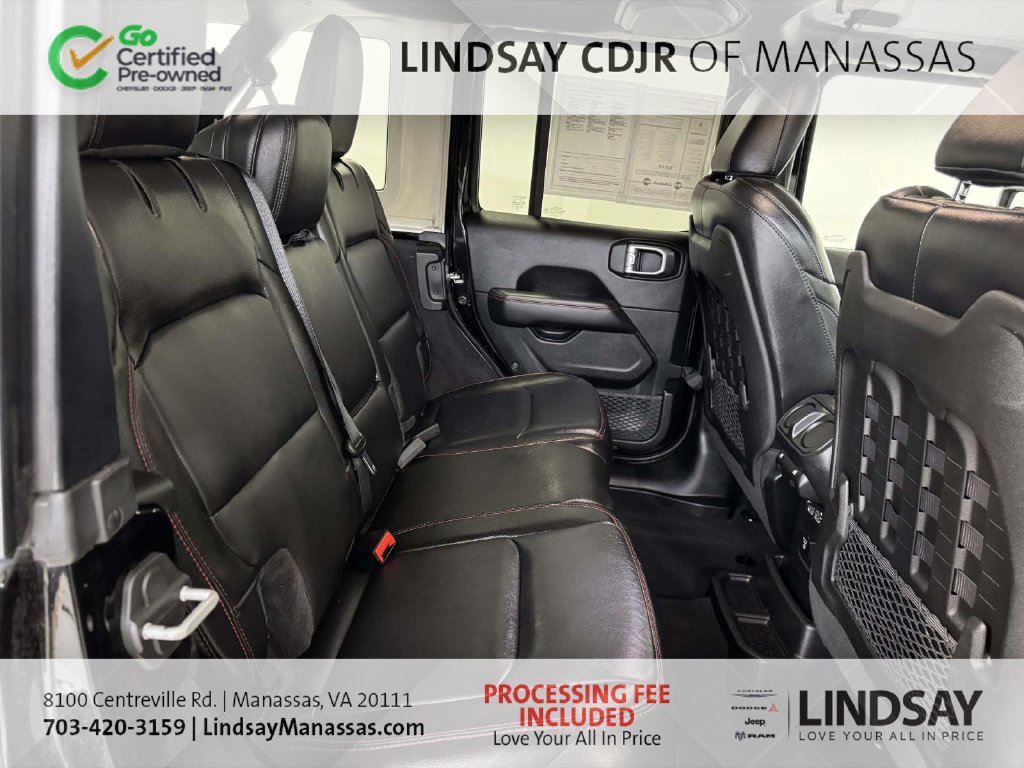 Certified 2020 Jeep Wrangler Unlimited Rubicon w/ Dual Top Group AWD/4WD image 16