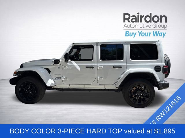 Used 2024 Jeep Wrangler Unlimited Sahara w/ Technology Group AWD/4WD image 4