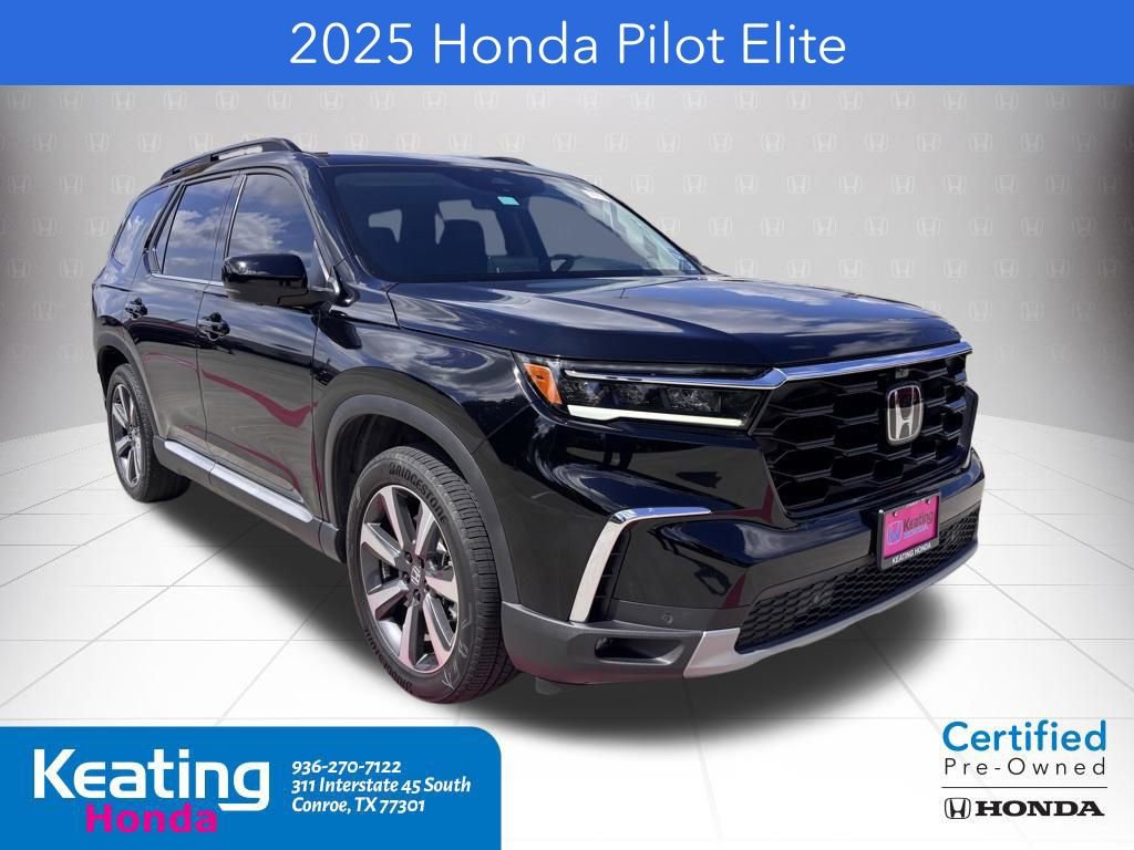 Certified 2025 Honda Pilot Elite image 1
