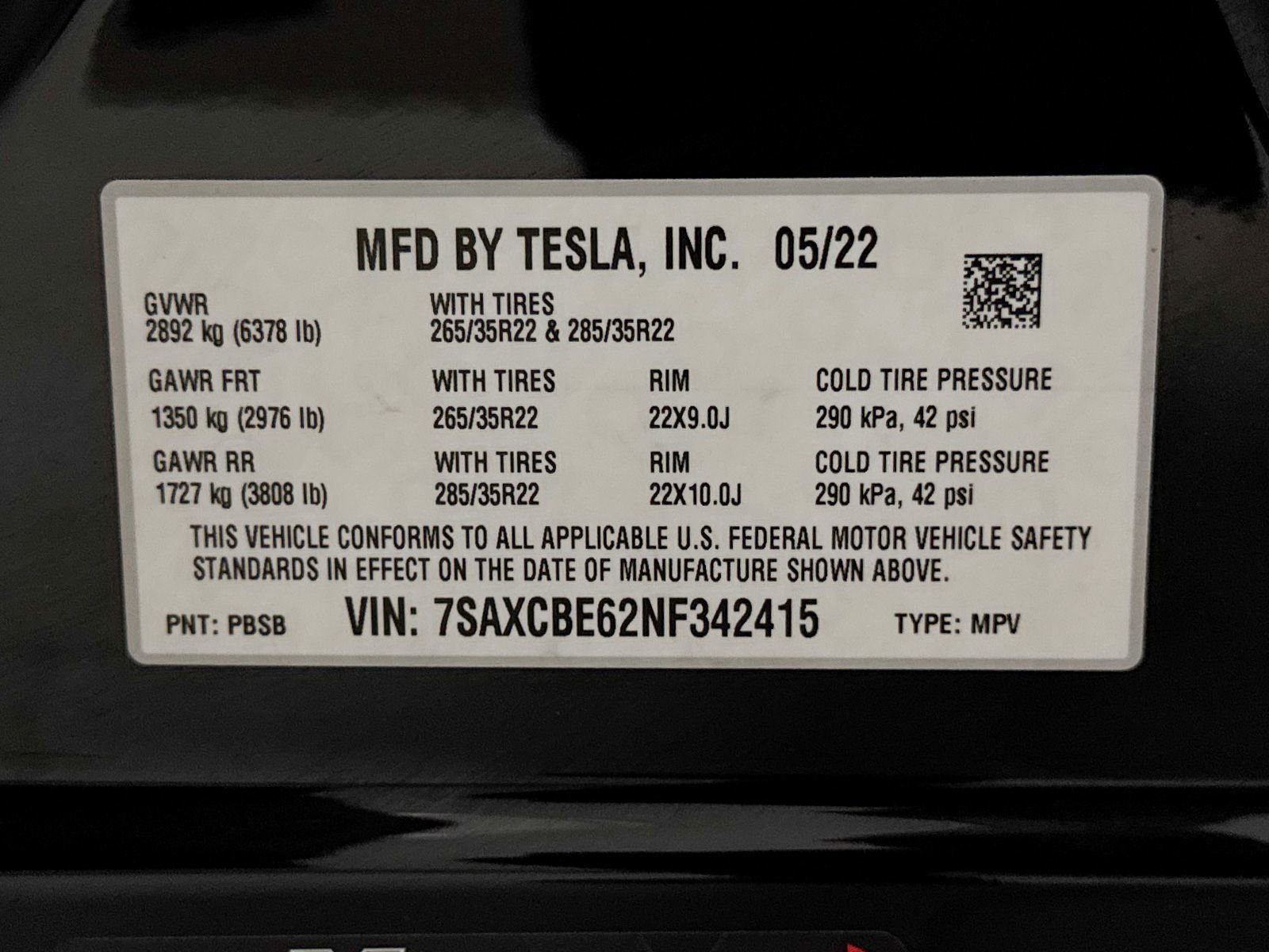 Used 2022 Tesla Model X Plaid AWD/4WD image 41